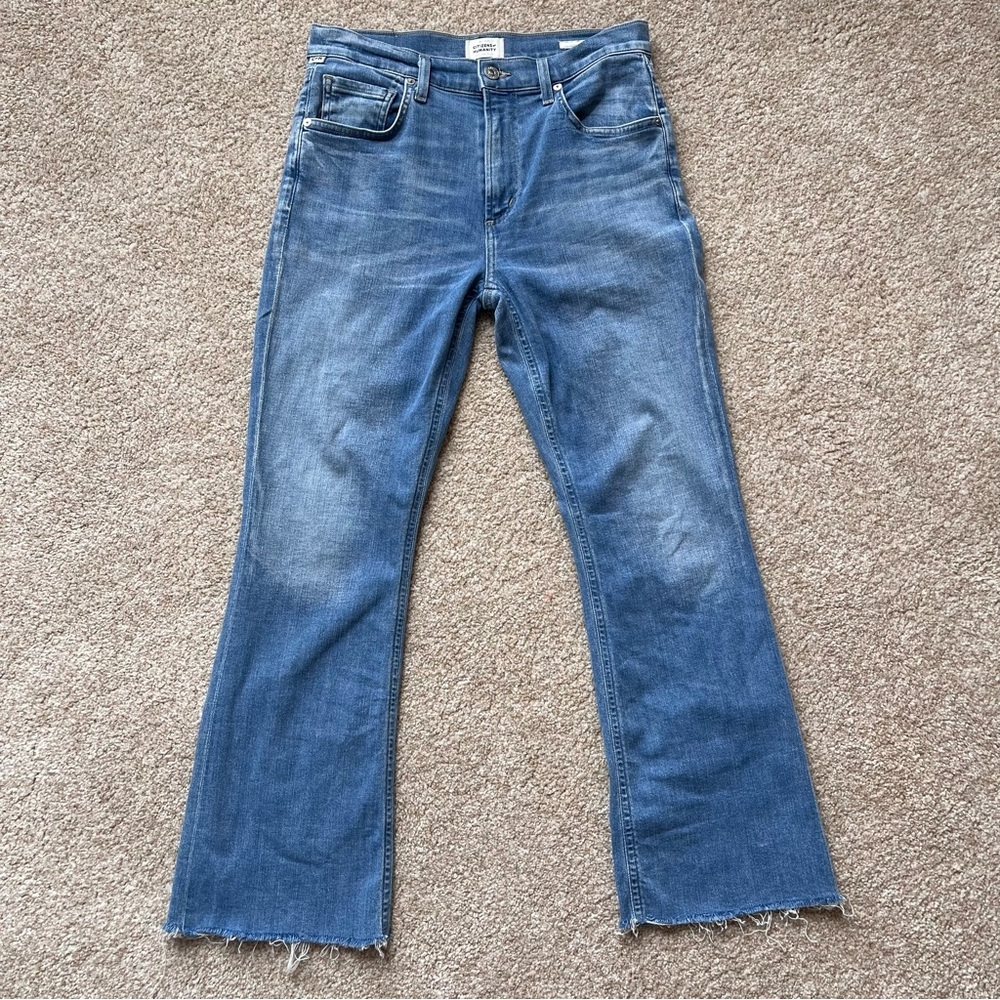 Citizens Of Humanity Medium Blue Boot Cut Jeans
